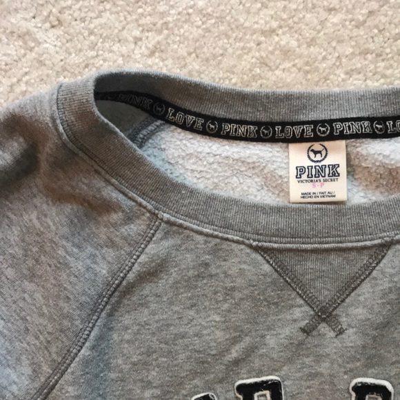 Grey Victoria’s Secret PINK Sweatshirt - Picture 3 of 4